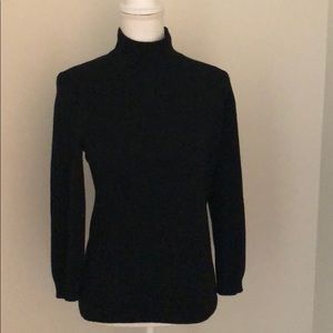 Torey Burch 3/4 Sleeve Back Zip Cashmere Sweater-L